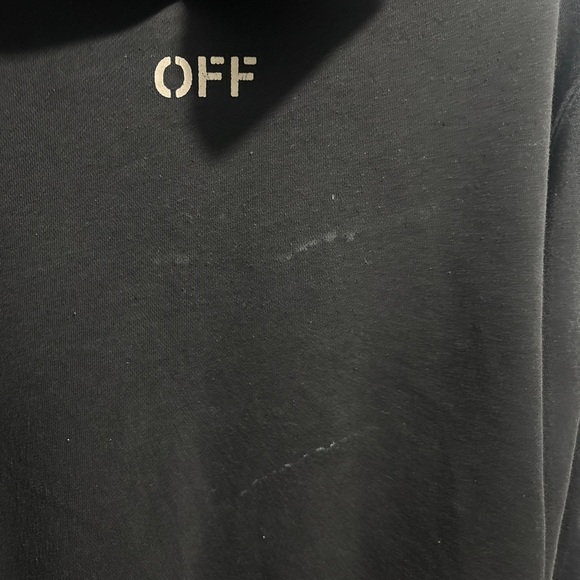 Off-White Black and White Hoodie - Picture 2 of 11